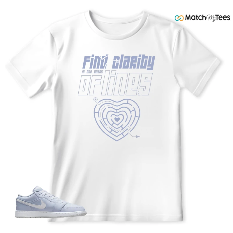 NIKE AIR JORDAN 1 LOW COBALT BLISS SNEAKER Matching Tees t-shirt