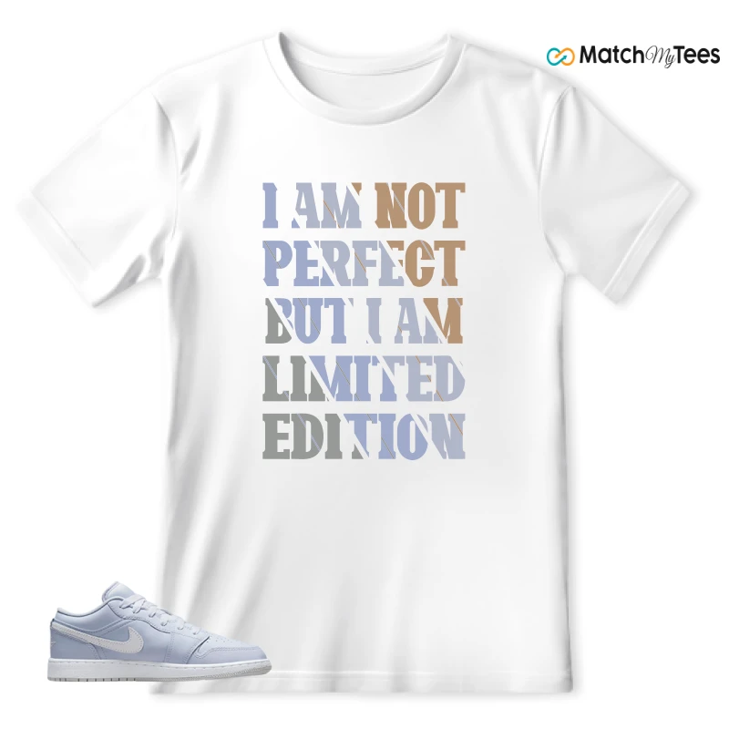 NIKE AIR JORDAN 1 LOW COBALT BLISS SNEAKER Matching Tees t-shirt