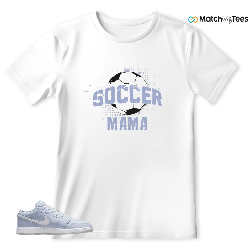 NIKE AIR JORDAN 1 LOW COBALT BLISS SNEAKER Matching Tees t-shirt