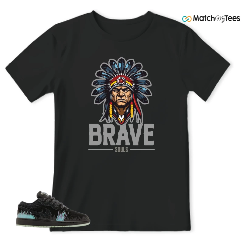 NIKE AIR JORDAN 1 LOW HALLOWEEN BLACK CAT SNEAKER Matching Tees t-shirt