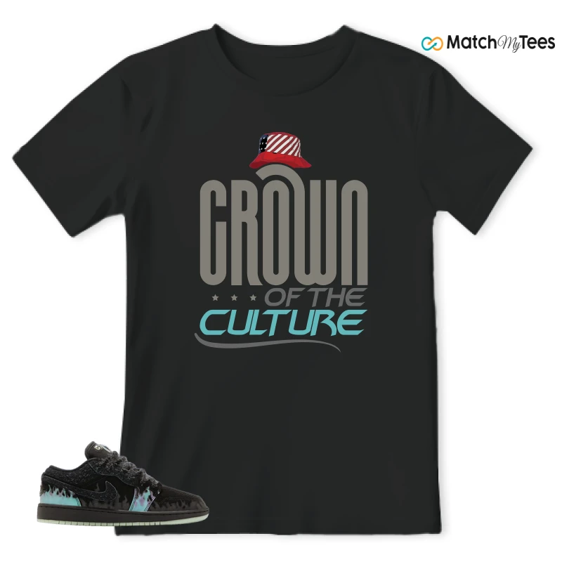 NIKE AIR JORDAN 1 LOW HALLOWEEN BLACK CAT SNEAKER Matching Tees t-shirt