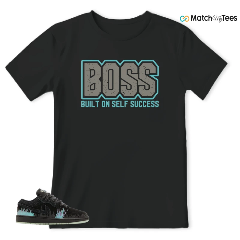 NIKE AIR JORDAN 1 LOW HALLOWEEN BLACK CAT SNEAKER Matching Tees t-shirt