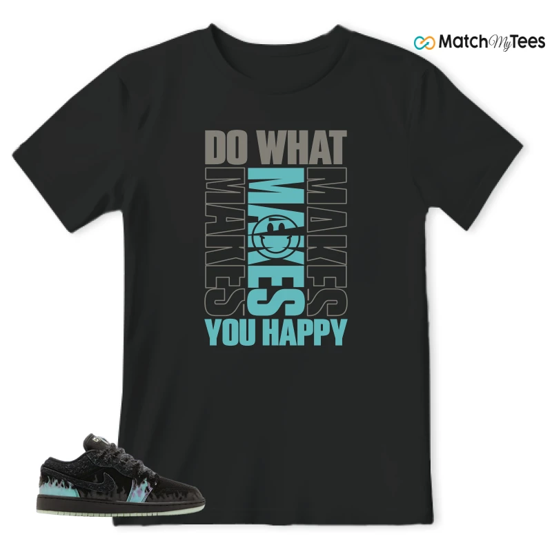 NIKE AIR JORDAN 1 LOW HALLOWEEN BLACK CAT SNEAKER Matching Tees t-shirt