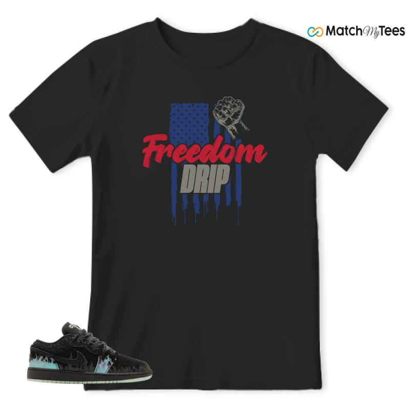 NIKE AIR JORDAN 1 LOW HALLOWEEN BLACK CAT SNEAKER Matching Tees t-shirt