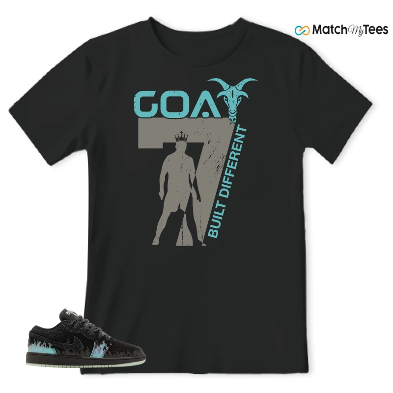 NIKE AIR JORDAN 1 LOW HALLOWEEN BLACK CAT SNEAKER Matching Tees t-shirt