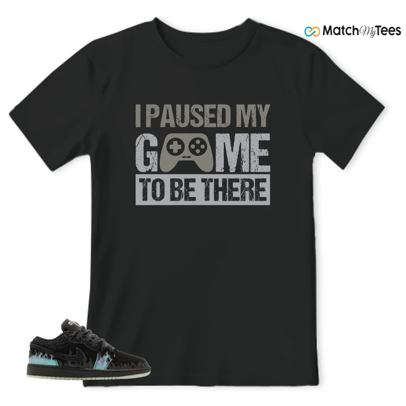 NIKE AIR JORDAN 1 LOW HALLOWEEN BLACK CAT SNEAKER Matching Tees t-shirt