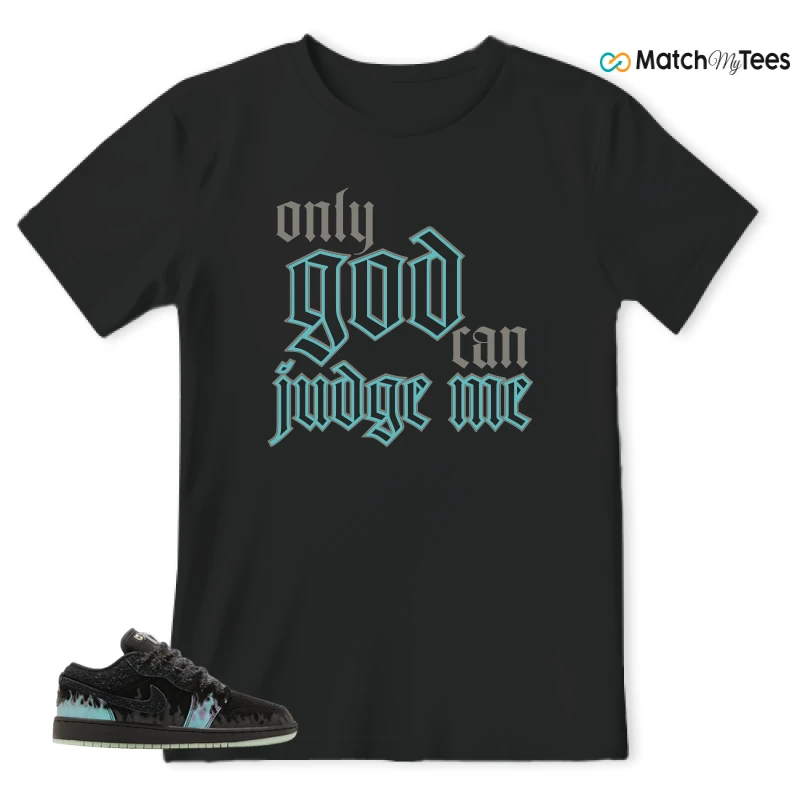 NIKE AIR JORDAN 1 LOW HALLOWEEN BLACK CAT SNEAKER Matching Tees t-shirt