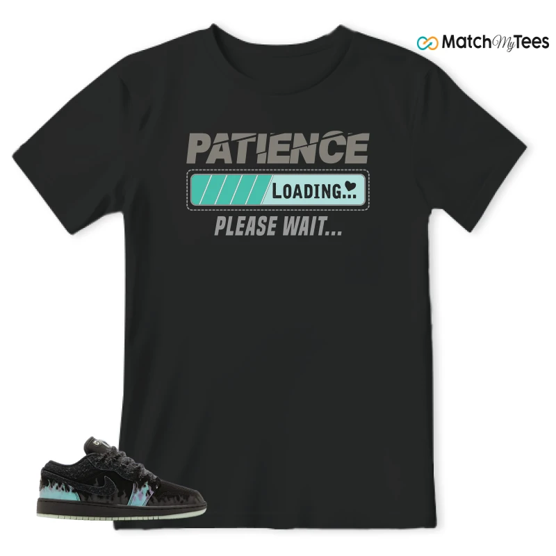 NIKE AIR JORDAN 1 LOW HALLOWEEN BLACK CAT SNEAKER Matching Tees t-shirt
