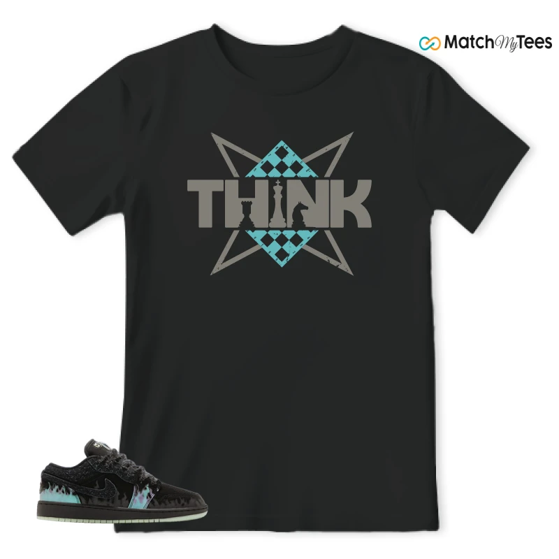 NIKE AIR JORDAN 1 LOW HALLOWEEN BLACK CAT SNEAKER Matching Tees t-shirt