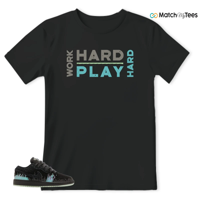 NIKE AIR JORDAN 1 LOW HALLOWEEN BLACK CAT SNEAKER Matching Tees t-shirt
