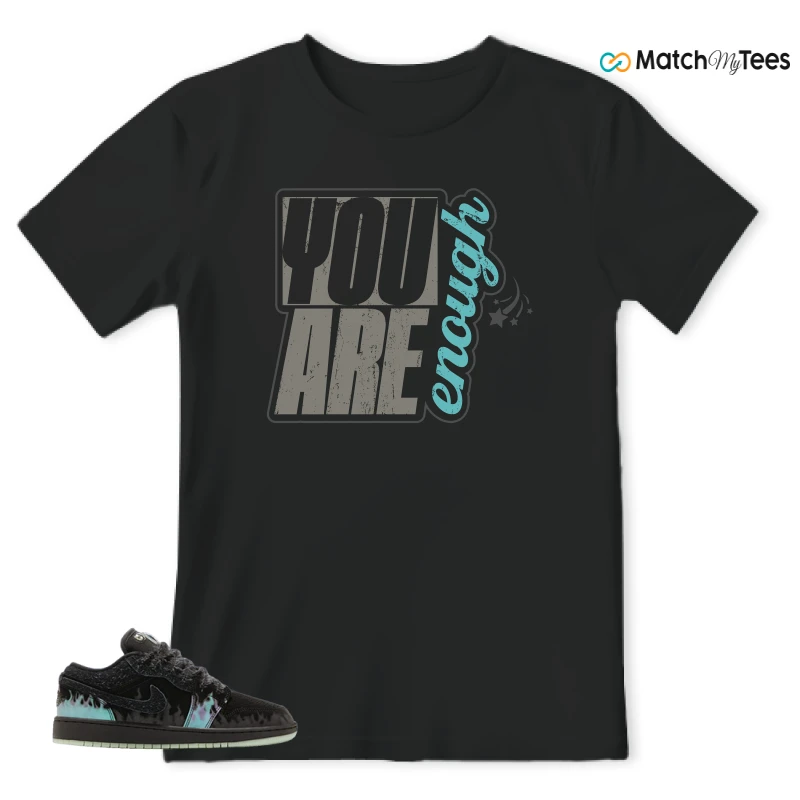 NIKE AIR JORDAN 1 LOW HALLOWEEN BLACK CAT SNEAKER Matching Tees t-shirt