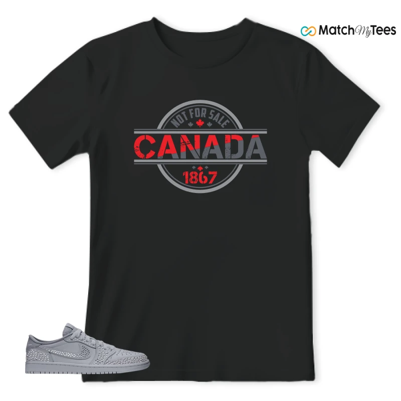 NIKE AIR JORDAN 1 LOW OG X SWAROVSKI STEALTH SNEAKER Matching Tees t-shirt