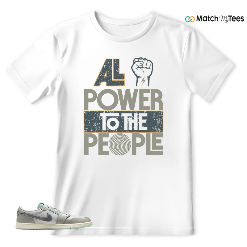 NIKE AIR JORDAN 1 LOW YEAR OF THE SNAKE SNEAKER Matching Tees t-shirt