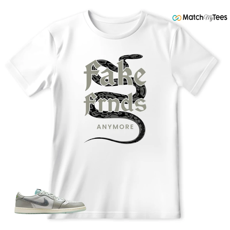 NIKE AIR JORDAN 1 LOW YEAR OF THE SNAKE SNEAKER Matching Tees t-shirt