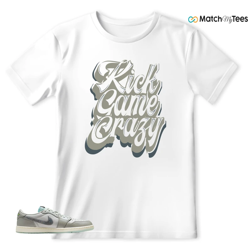 NIKE AIR JORDAN 1 LOW YEAR OF THE SNAKE SNEAKER Matching Tees t-shirt
