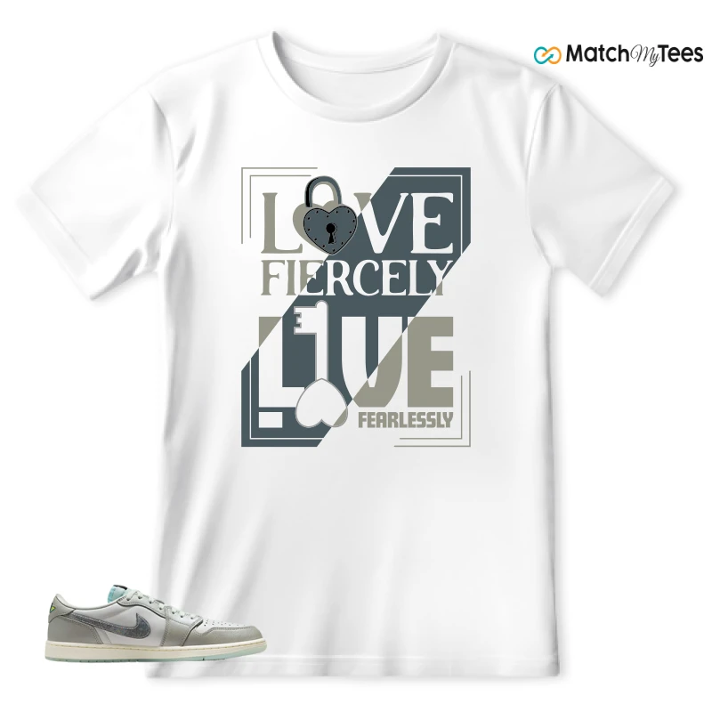 NIKE AIR JORDAN 1 LOW YEAR OF THE SNAKE SNEAKER Matching Tees t-shirt