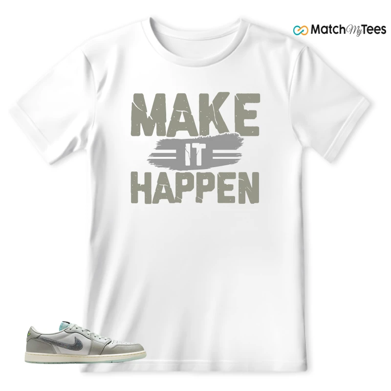 NIKE AIR JORDAN 1 LOW YEAR OF THE SNAKE SNEAKER Matching Tees t-shirt