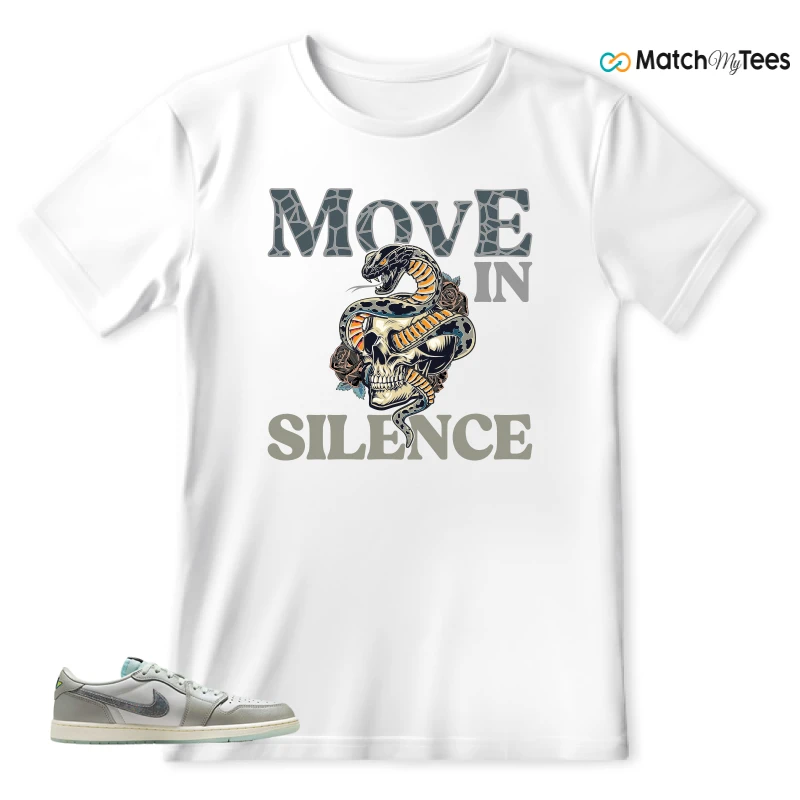 NIKE AIR JORDAN 1 LOW YEAR OF THE SNAKE SNEAKER Matching Tees t-shirt