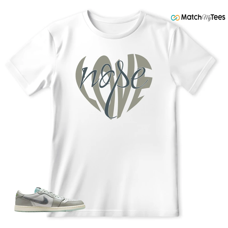 NIKE AIR JORDAN 1 LOW YEAR OF THE SNAKE SNEAKER Matching Tees t-shirt