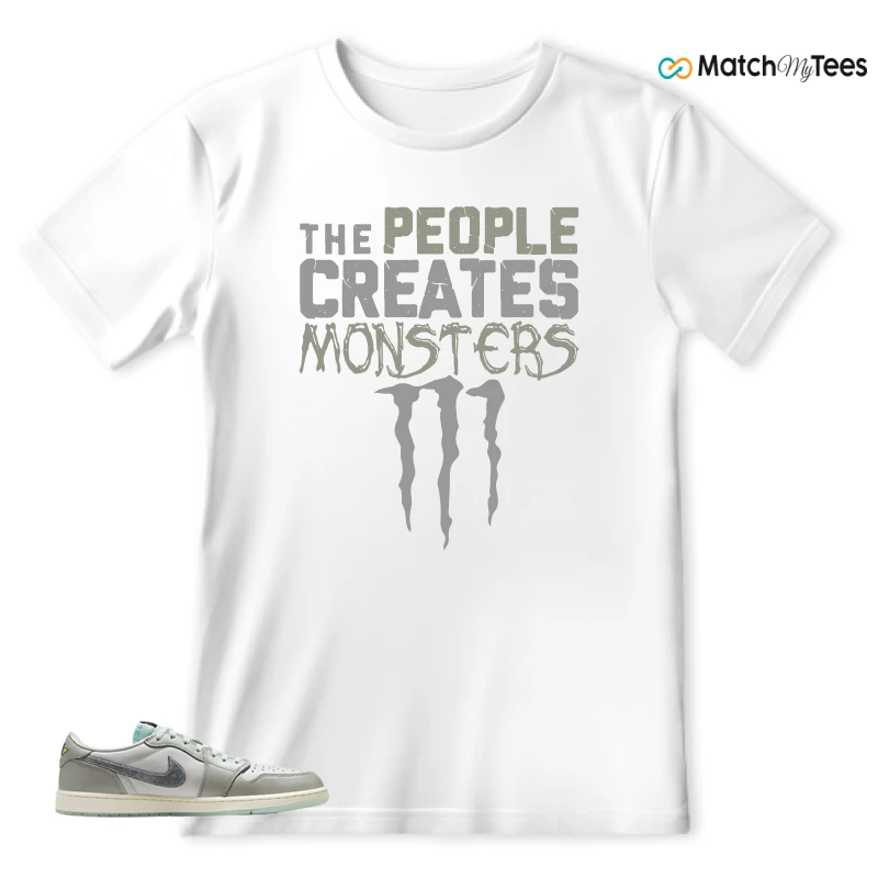 NIKE AIR JORDAN 1 LOW YEAR OF THE SNAKE SNEAKER Matching Tees t-shirt