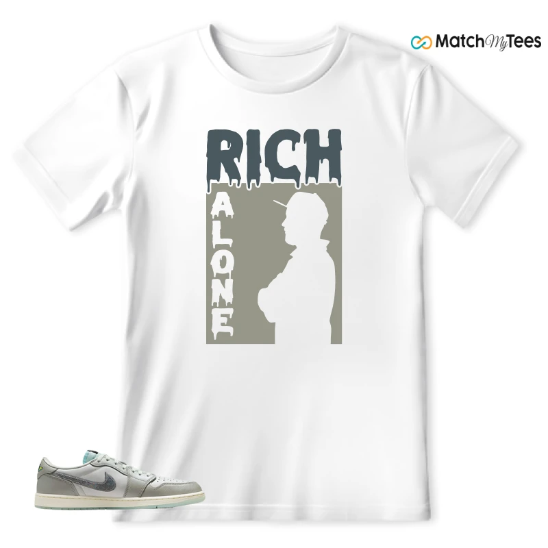 NIKE AIR JORDAN 1 LOW YEAR OF THE SNAKE SNEAKER Matching Tees T-shirt for Men