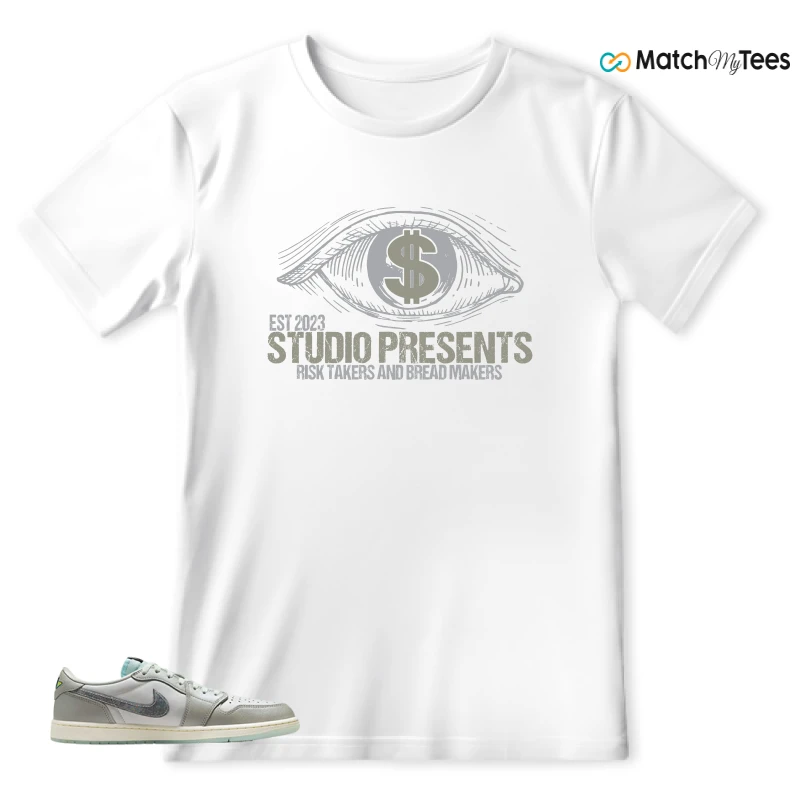 NIKE AIR JORDAN 1 LOW YEAR OF THE SNAKE SNEAKER Matching Tees T-shirt for Men