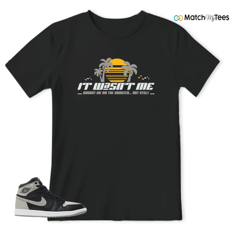 NIKE AIR JORDAN 1 RETRO HIGH OG SATIN SHADOW SNEAKER Matching Tees t-shirt