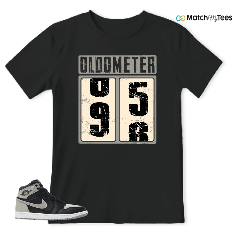 NIKE AIR JORDAN 1 RETRO HIGH OG SATIN SHADOW SNEAKER Matching Tees t-shirt