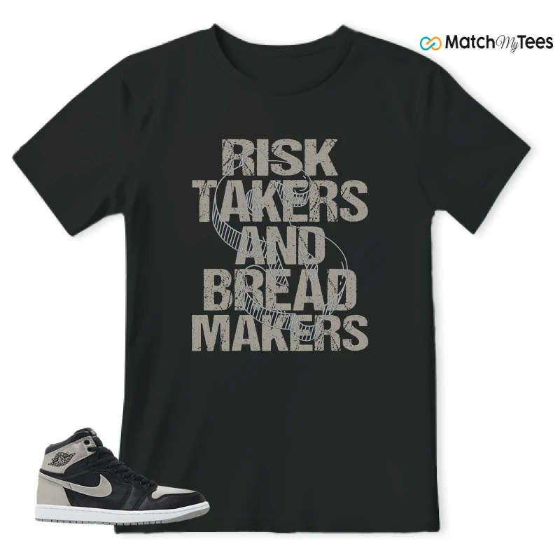 NIKE AIR JORDAN 1 RETRO HIGH OG SATIN SHADOW SNEAKER Matching Tees t-shirt