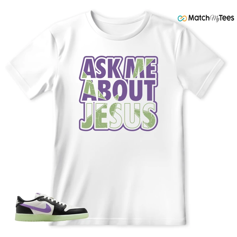 NIKE AIR JORDAN 1 RETRO LOW OG GS BLACK RASPBERRY SNEAKER Matching Tees t-shirt