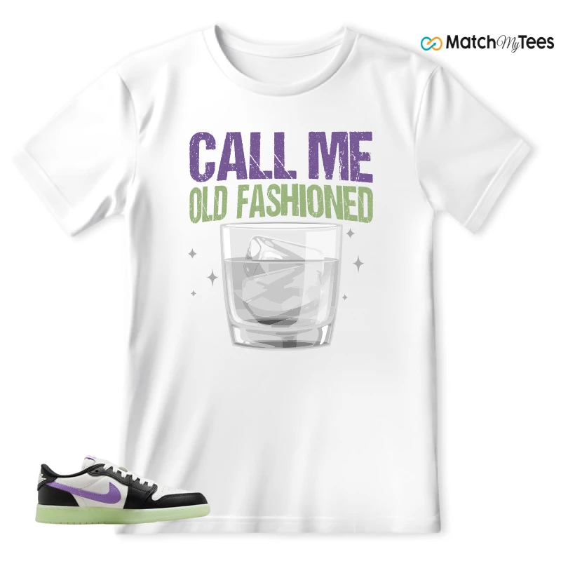 NIKE AIR JORDAN 1 RETRO LOW OG GS BLACK RASPBERRY SNEAKER Matching Tees t-shirt