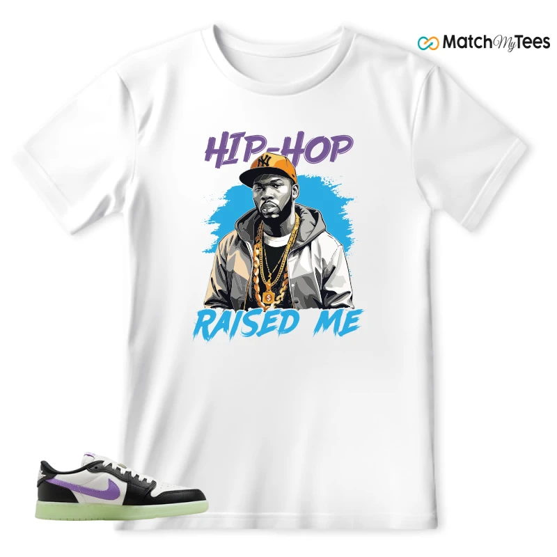 NIKE AIR JORDAN 1 RETRO LOW OG GS BLACK RASPBERRY SNEAKER Matching Tees t-shirt