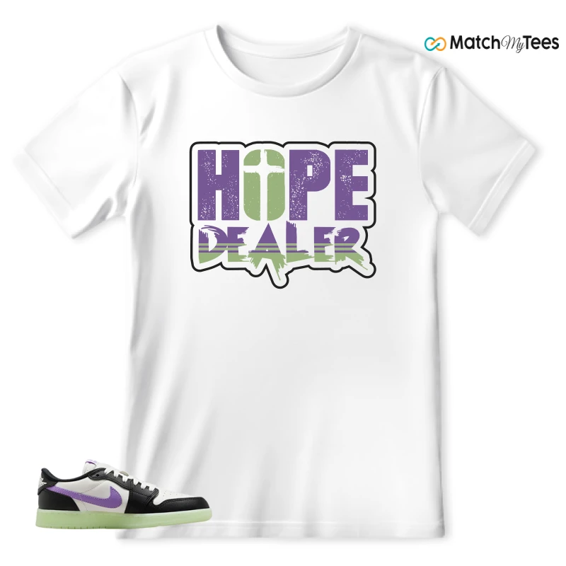 NIKE AIR JORDAN 1 RETRO LOW OG GS BLACK RASPBERRY SNEAKER Matching Tees t-shirt