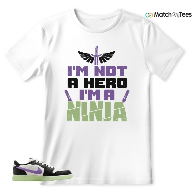 NIKE AIR JORDAN 1 RETRO LOW OG GS BLACK RASPBERRY SNEAKER Matching Tees t-shirt