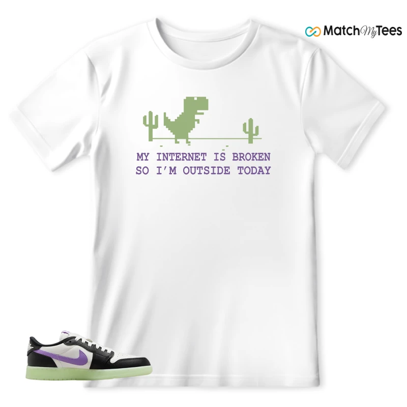 NIKE AIR JORDAN 1 RETRO LOW OG GS BLACK RASPBERRY SNEAKER Matching Tees t-shirt