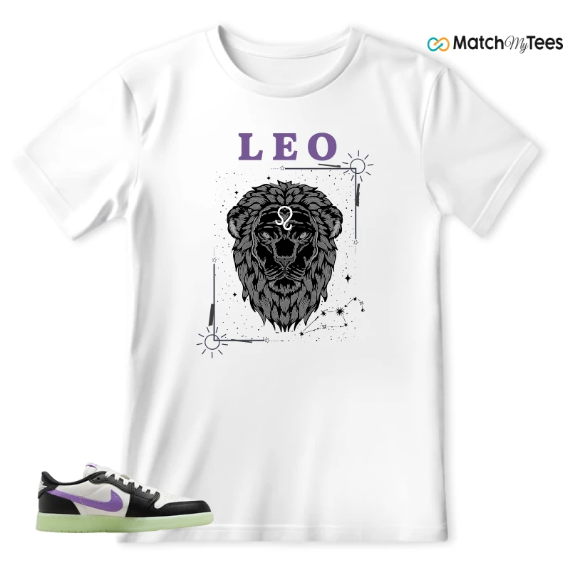 NIKE AIR JORDAN 1 RETRO LOW OG GS BLACK RASPBERRY SNEAKER Matching Tees t-shirt