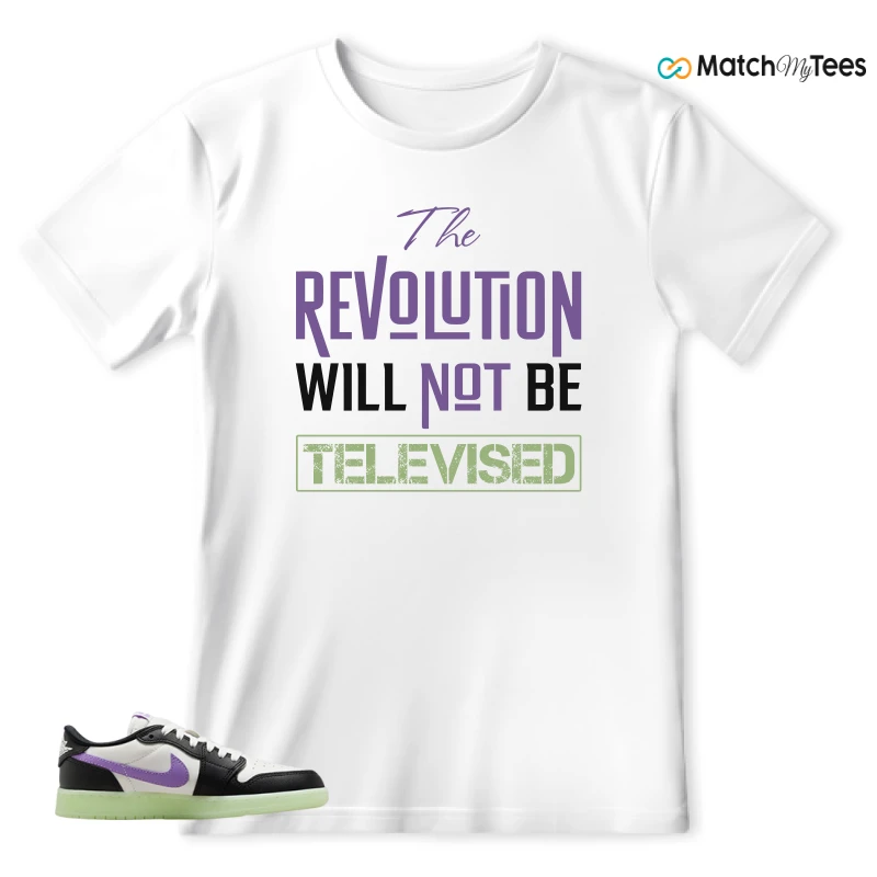 NIKE AIR JORDAN 1 RETRO LOW OG GS BLACK RASPBERRY SNEAKER Matching Tees t-shirt