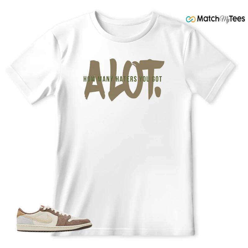 NIKE AIR JORDAN 1 RETRO LOW OG YEAR OF THE RABBIT SNEAKER Matching Tees t-shirt
