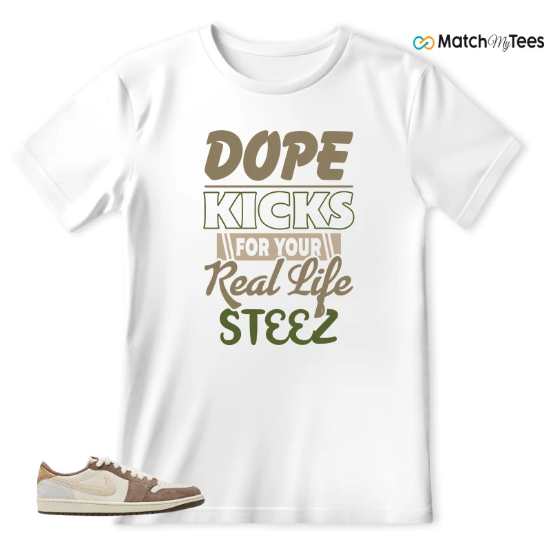NIKE AIR JORDAN 1 RETRO LOW OG YEAR OF THE RABBIT SNEAKER Matching Tees t-shirt