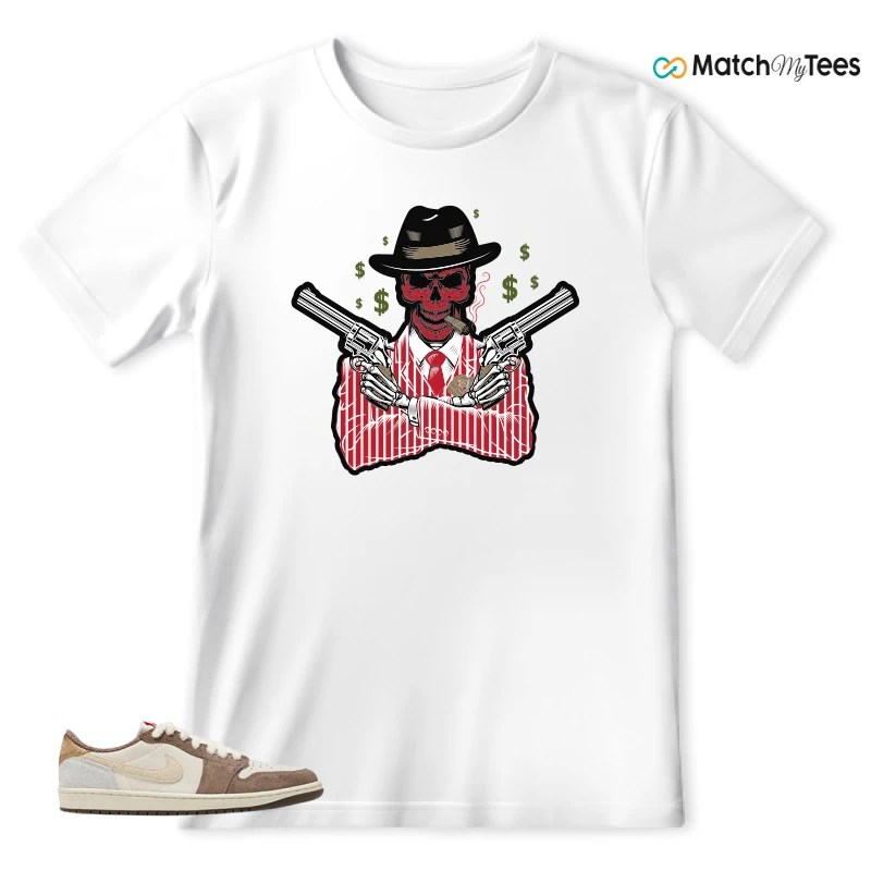 NIKE AIR JORDAN 1 RETRO LOW OG YEAR OF THE RABBIT SNEAKER Matching Tees t-shirt