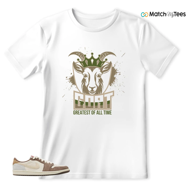 NIKE AIR JORDAN 1 RETRO LOW OG YEAR OF THE RABBIT SNEAKER Matching Tees t-shirt