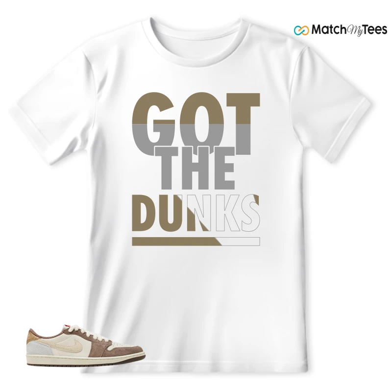 NIKE AIR JORDAN 1 RETRO LOW OG YEAR OF THE RABBIT SNEAKER Matching Tees t-shirt