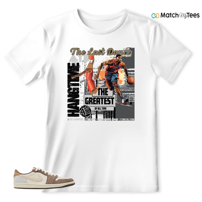 NIKE AIR JORDAN 1 RETRO LOW OG YEAR OF THE RABBIT SNEAKER Matching Tees t-shirt