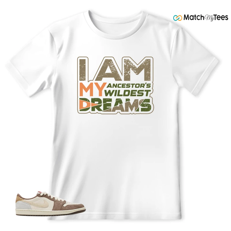 NIKE AIR JORDAN 1 RETRO LOW OG YEAR OF THE RABBIT SNEAKER Matching Tees t-shirt