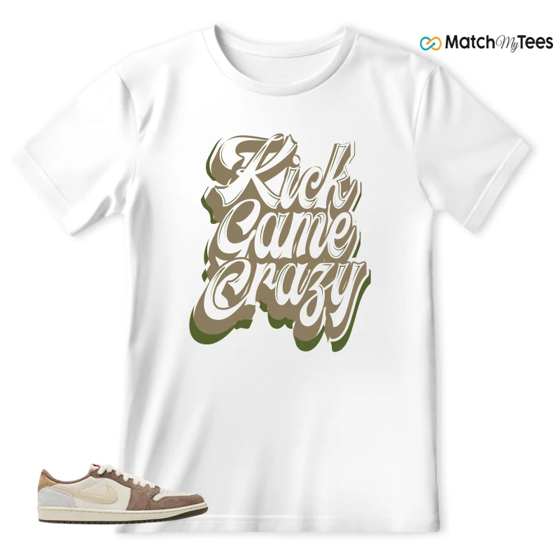 NIKE AIR JORDAN 1 RETRO LOW OG YEAR OF THE RABBIT SNEAKER Matching Tees t-shirt