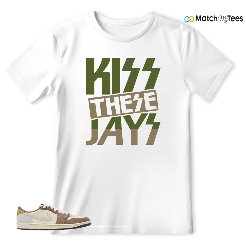 NIKE AIR JORDAN 1 RETRO LOW OG YEAR OF THE RABBIT SNEAKER Matching Tees t-shirt