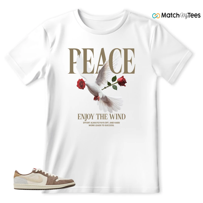 NIKE AIR JORDAN 1 RETRO LOW OG YEAR OF THE RABBIT SNEAKER Matching Tees t-shirt