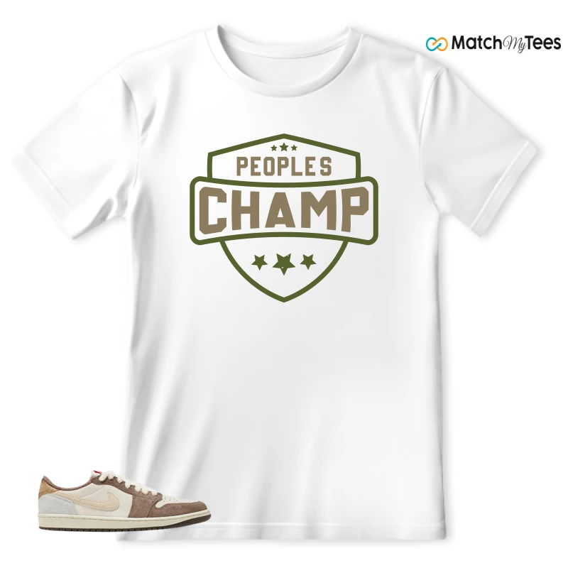NIKE AIR JORDAN 1 RETRO LOW OG YEAR OF THE RABBIT SNEAKER Matching Tees t-shirt