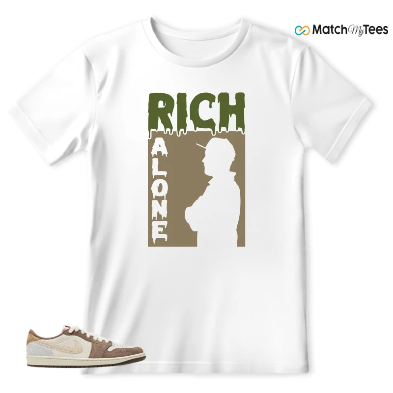 NIKE AIR JORDAN 1 RETRO LOW OG YEAR OF THE RABBIT SNEAKER Matching Tees t-shirt