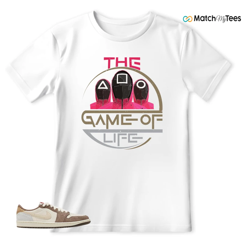 NIKE AIR JORDAN 1 RETRO LOW OG YEAR OF THE RABBIT SNEAKER Matching Tees t-shirt